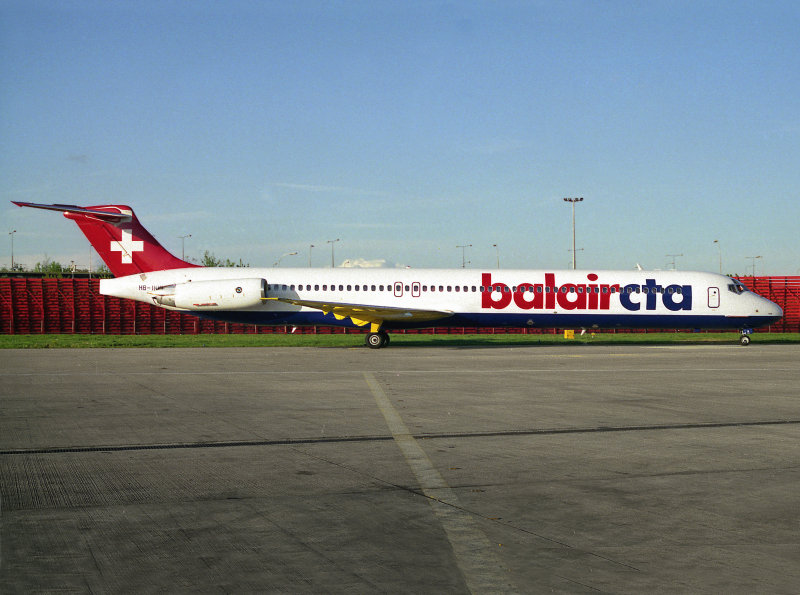 MD-83  HB-INW  