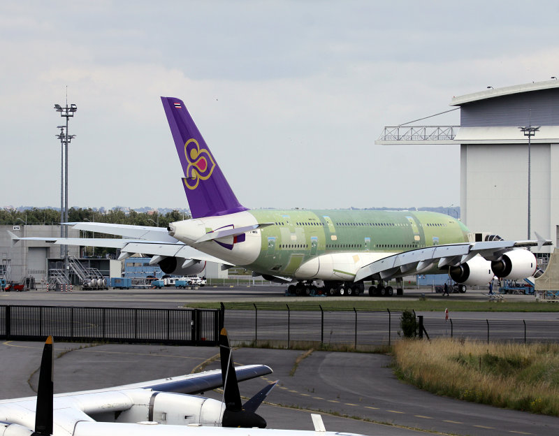 at the A380 plant Northside @ TLS....