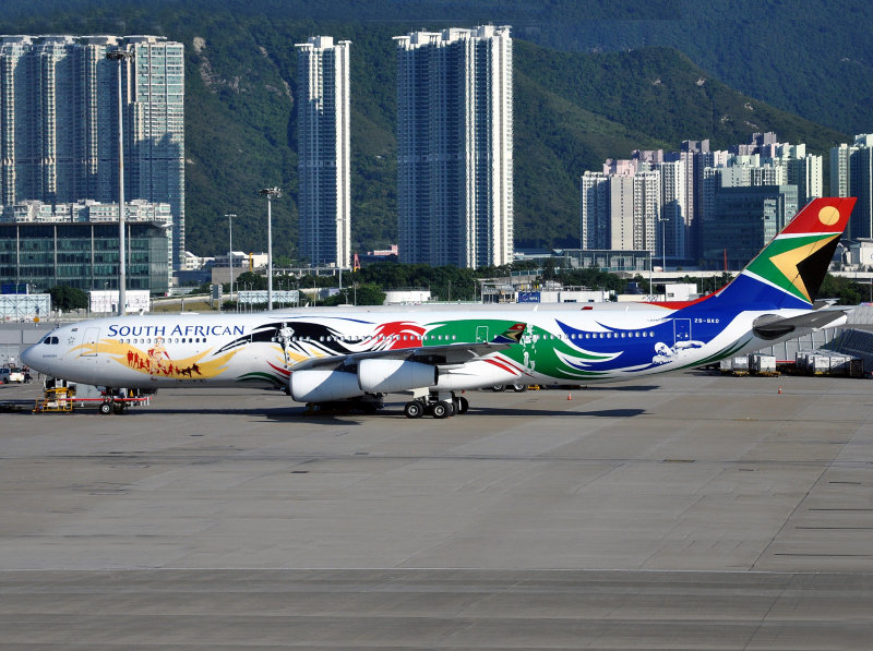 Special Olympic livery at Hong Kong