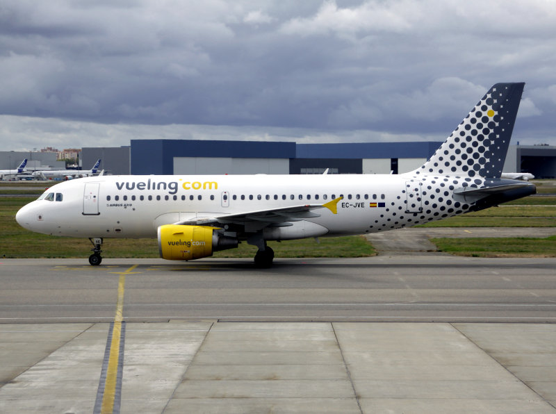 coming into stand at Toulouse, I was to board this plane to BCN in 15 minutes...