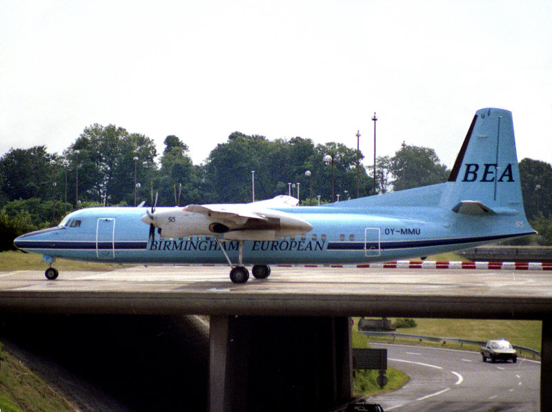 Fokker FK-50 OY-MMU