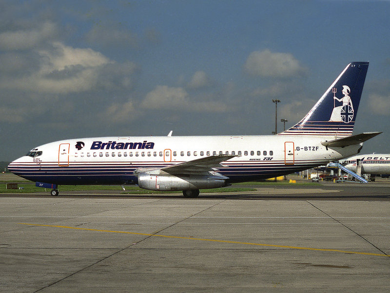 B737-200  G-BTZF  