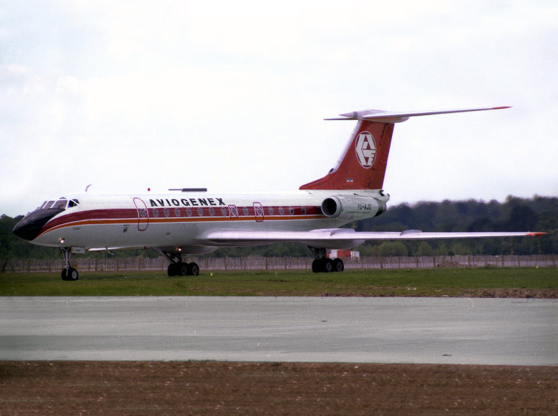 TU134A  YU-AJD 