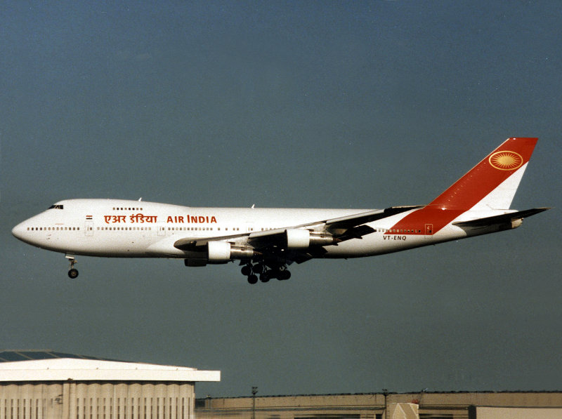 B747-200  VT-ENQ  