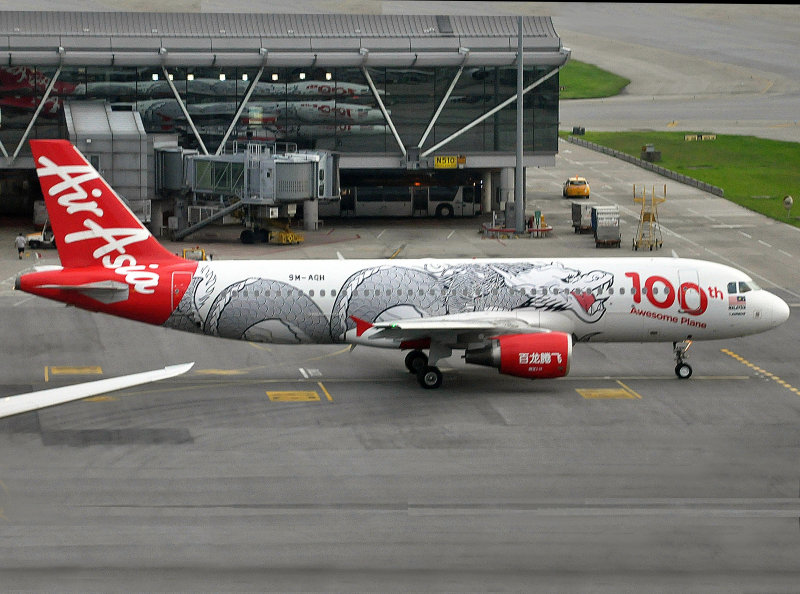 at HKG, the Malaysian LowCost