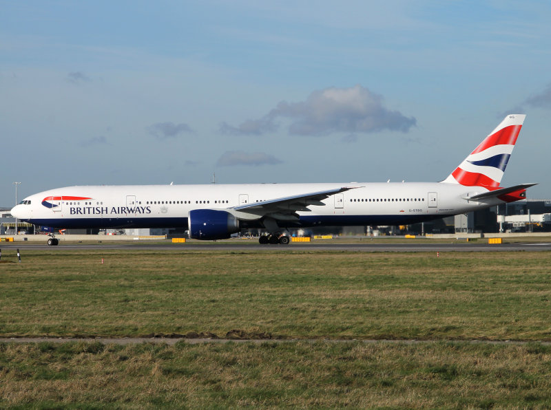 At LHR on 27L for dep.