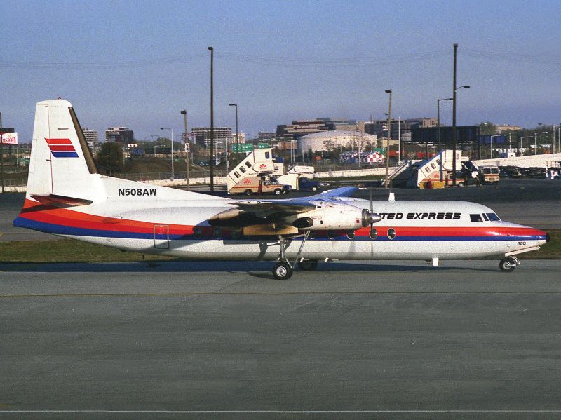 Fokker Fairchild FH-227  N508AW 