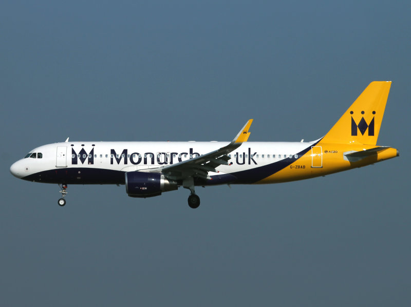 Sharklets at Gatwick for 26L