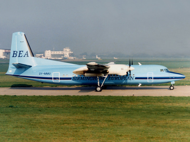 Fokker FK-50 OY-MMU