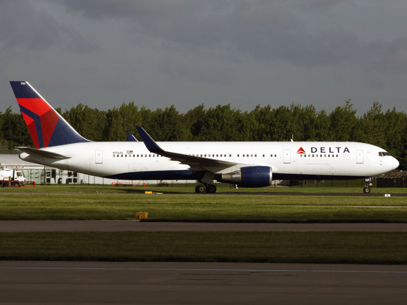 After landing on 23R at Manchester, UK