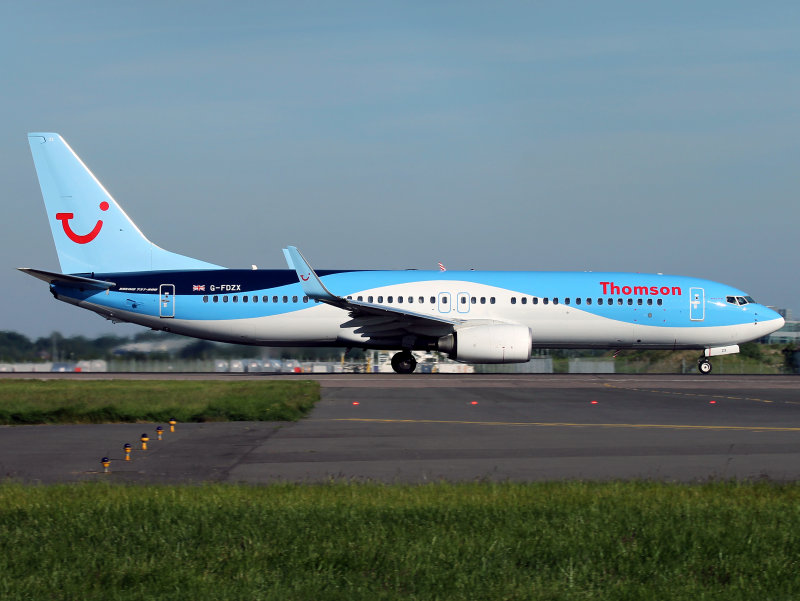 B737-800  G-FDZX 