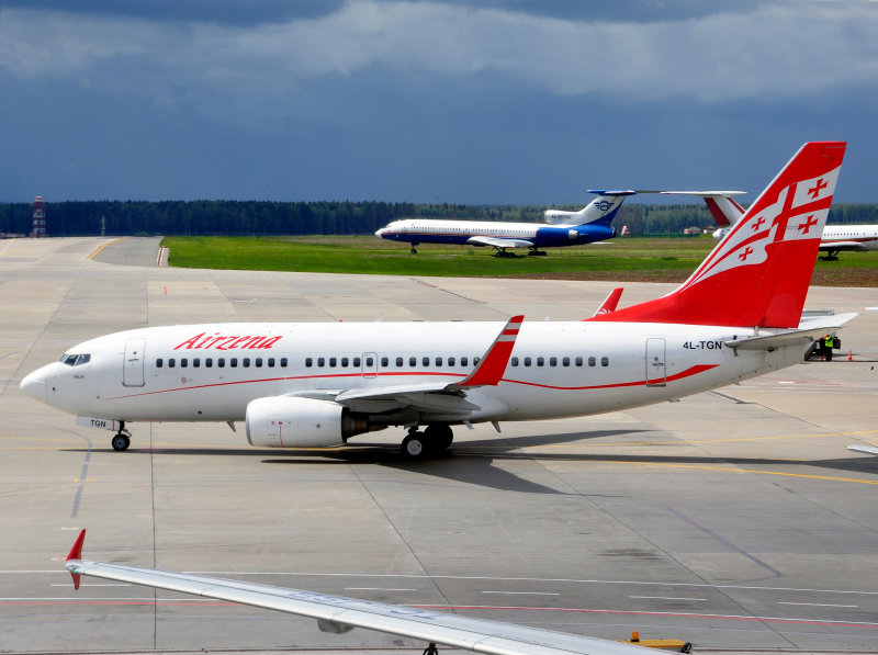 New livery plus winglets at VKO