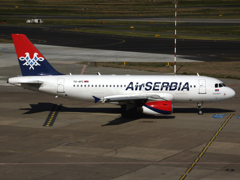 at DUS for dep..