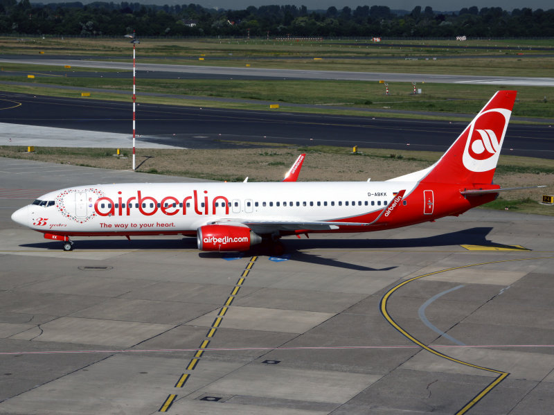 at Dusseldorf ...with special heart logo..