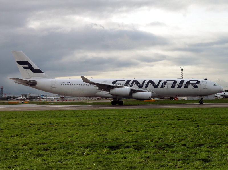 Departing from 27R at Heathrow