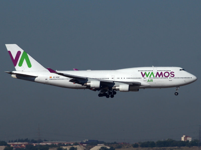 B747-400 EC-KQC