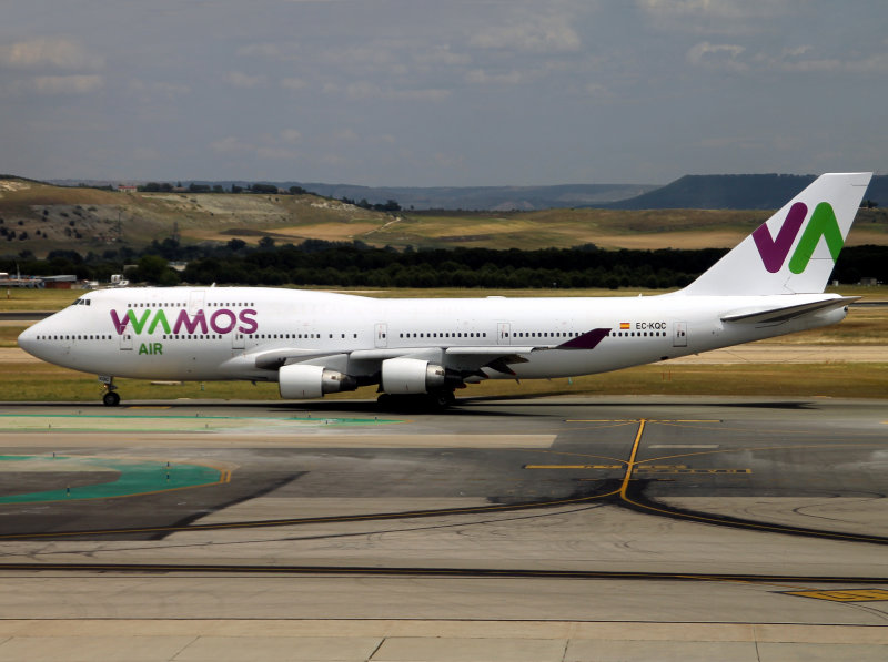 B747-400 EC-KQC