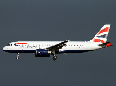 Pretty new A320 at LHR for 27R