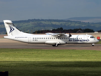 departing Manchester Intl. for London Stansted