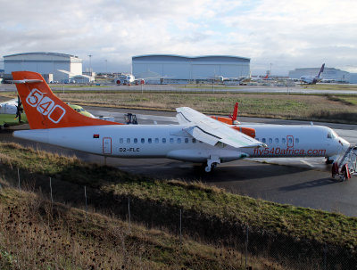 Stored here before Francazal was developed as an ATR maintenance airfield in late 2015