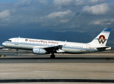 America West (A320, Boeing 737-200-300/757)
