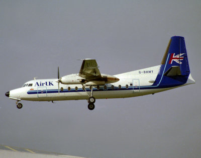 Fokker FK27 G-BHMY 
