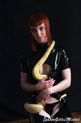 Sensual Lilie and the snakes