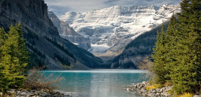 Lake Louise and the Victoria Glacier