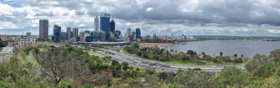 The changing skyline of Perth, Western Australia