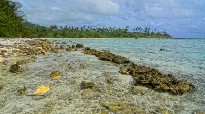 Muri Islands and lagoon