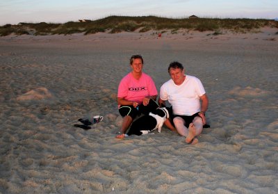 Me Margie & Bailey Just before sunrise