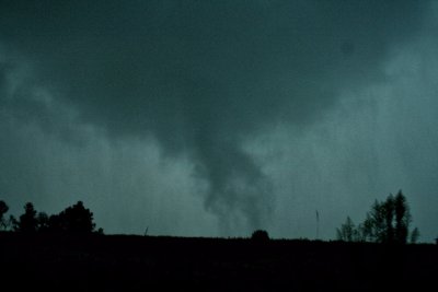 Photo I made of a Small Tornado on the grand  1/2 mile from the house