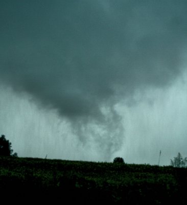 Photo I made of a Small Tornado on the grand  1/2 mile from the house