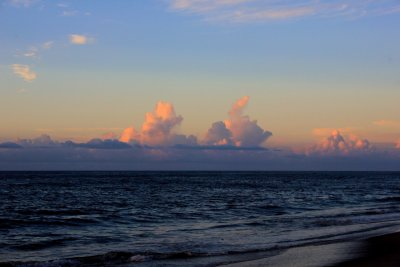 Cloud Along the Outer banks in the morning NC