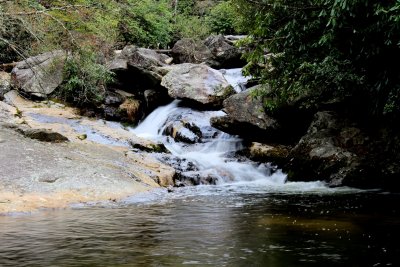 Call Upper Creek Going to Upper Creek Falls/slides 