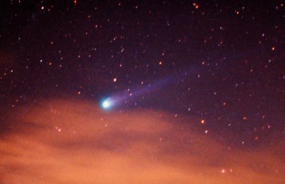 Old Picture I found of the Comet Hyakutake I Made in1996