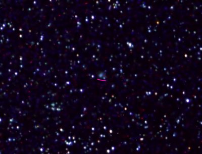 Comet C2013 X1 PANSTARRS. Mag 13, In Bond Comet