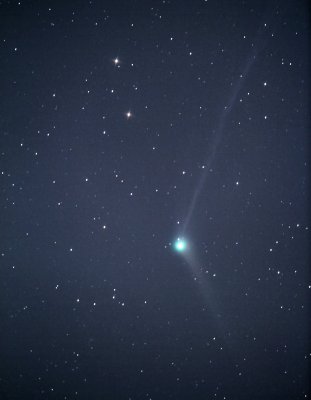 Comet C2013 US10 CATALINA  Mag. 6.2, Comet as two Tails