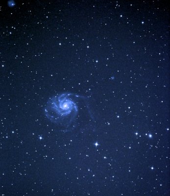 M101 A Beautiful 8 mag. Spiral Galaxy, 1967s  so800 
