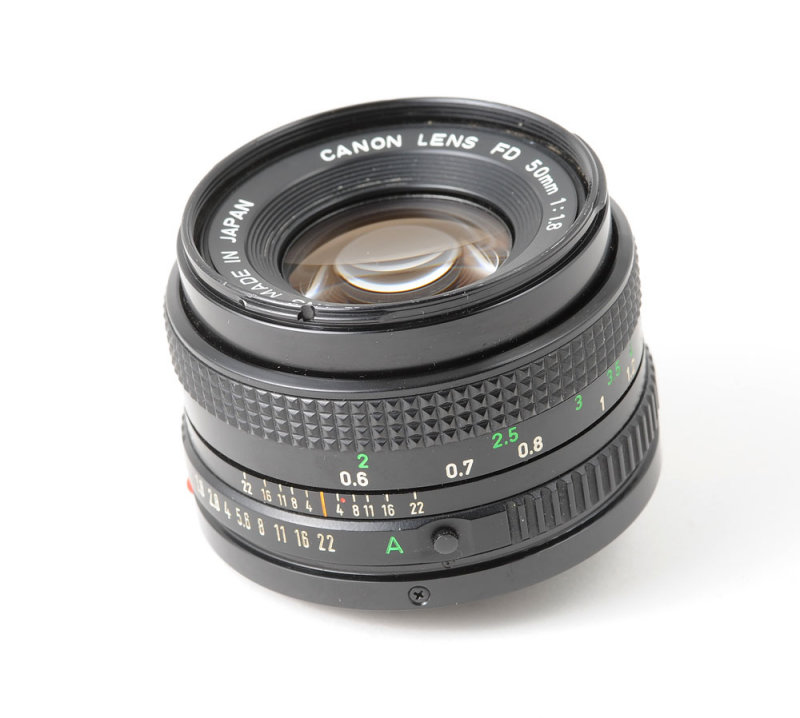 05 Canon FD 50mm f 1.8 Standard Prime Lens with End Caps.jpg
