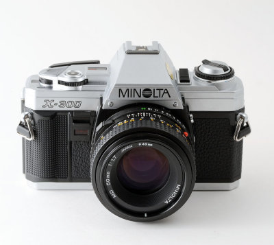 02 Minolta X-300 SLR Camera with 50mm f1.7 MD Lens.jpg