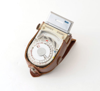 01 Vintage Hanimex Sekonic Analogue Light Meter with Case.jpg