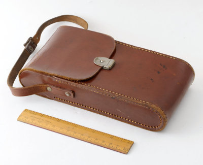 07 Vintage Brown Leather Case for Folding Self Erecting Camera.jpg