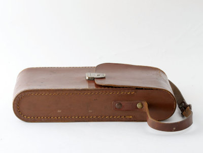 04 Vintage Brown Leather Case for Folding Self Erecting Camera.jpg
