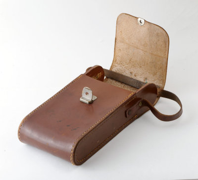 03 Vintage Brown Leather Case for Folding Self Erecting Camera.jpg
