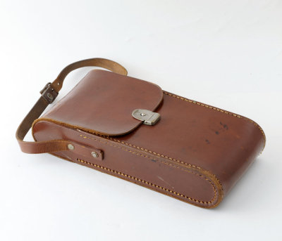 01 Vintage Brown Leather Case for Folding Self Erecting Camera.jpg