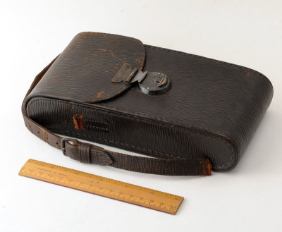 07 Vintage Kodak Dark Brown Leather Case for Folding Camera.jpg