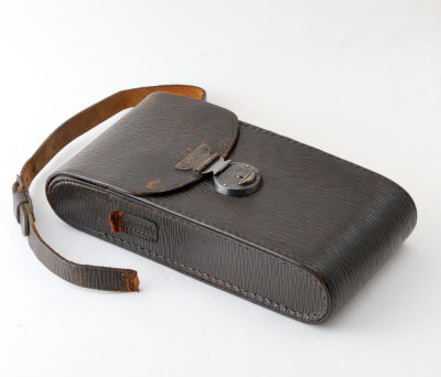 01 Vintage Kodak Dark Brown Leather Case for Folding Camera.jpg