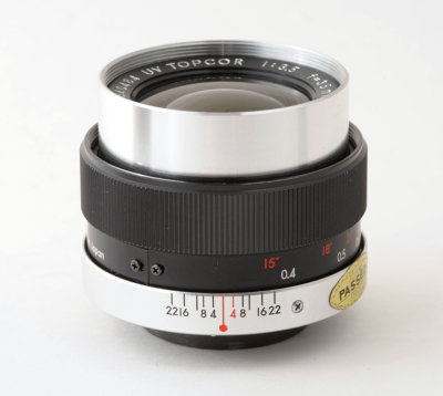 06 Topcon Topcor UV 35mm f3.5mm Prime Wide Angle Lens.jpg