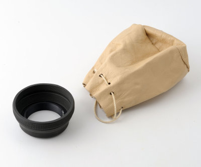 01 Vintage 40.5mm Collapsible Rubber Lens Hood with Pouch.jpg